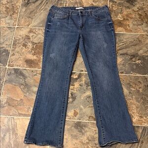 SO Women's Blue Flare Jeans